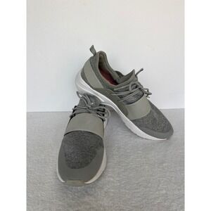 Fabletics Zuma Gray Heathered Slip On Athletic Sneakers Womens 9 Low Top Shoes